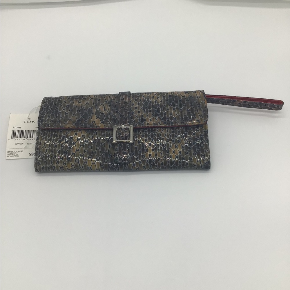 Tusk Python Envelope Wristlet - Picture 4 of 6